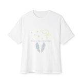 Starry Sky Wings Unisex Oversized Boxy Tee Printify