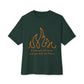 Flame Unisex Oversized Boxy Tee - snazzymerch