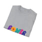 Retro Flower Power Color Pop Unisex Softstyle Tee - snazzymerch