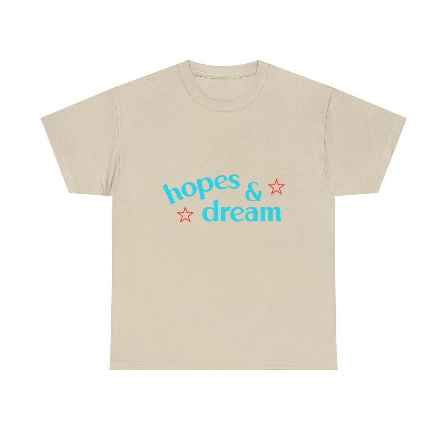 Hopes & Dreams Star Unisex Heavy Cotton Tee - snazzymerch