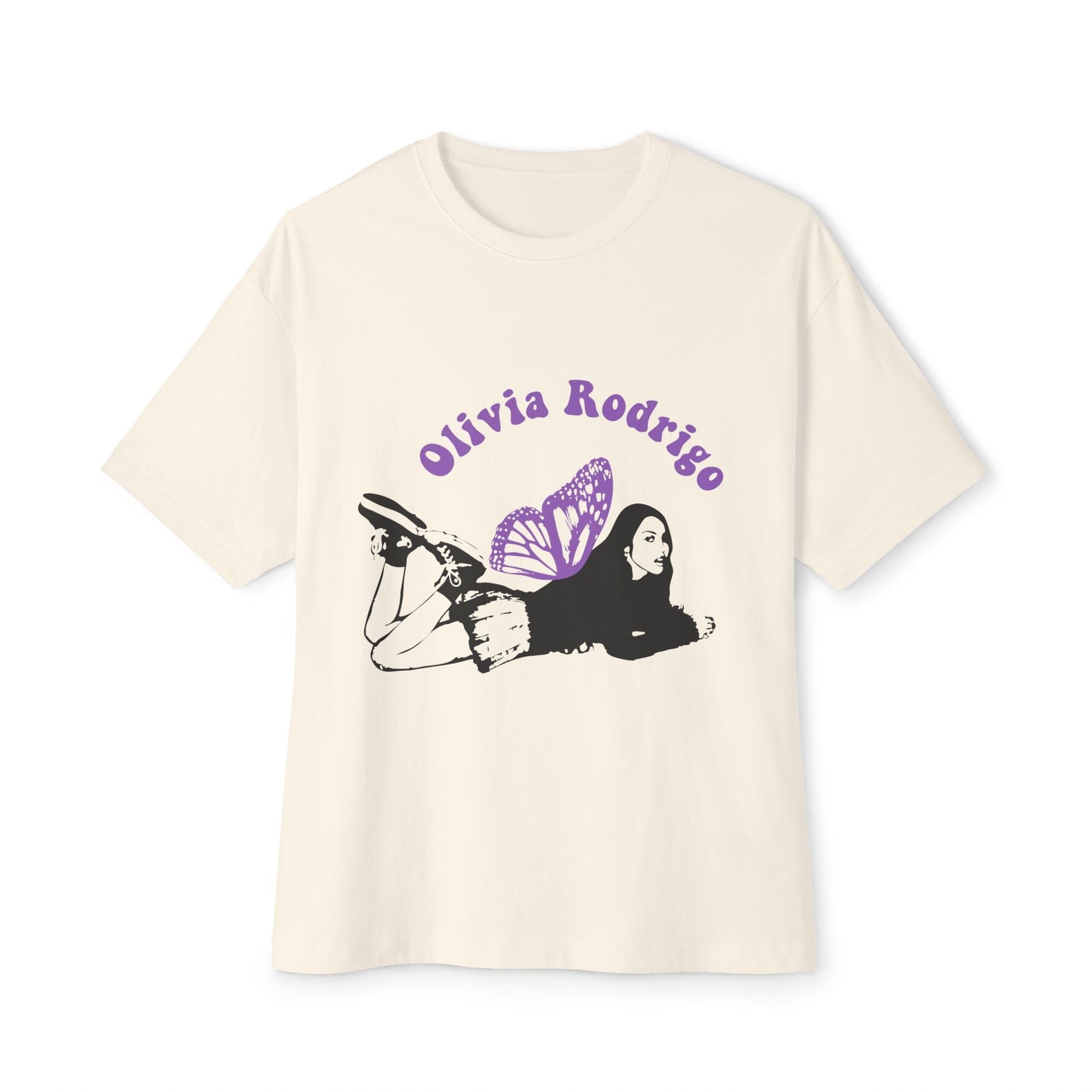 Olivia Rodrigo Butterfly Arc-Oversized Tee Printify