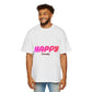 Happy Times Gradient Men's Heavy Oversized Tee - snazzymerch