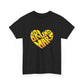 Loud Love Retro Heart Unisex Heavy cotton Tee Printify
