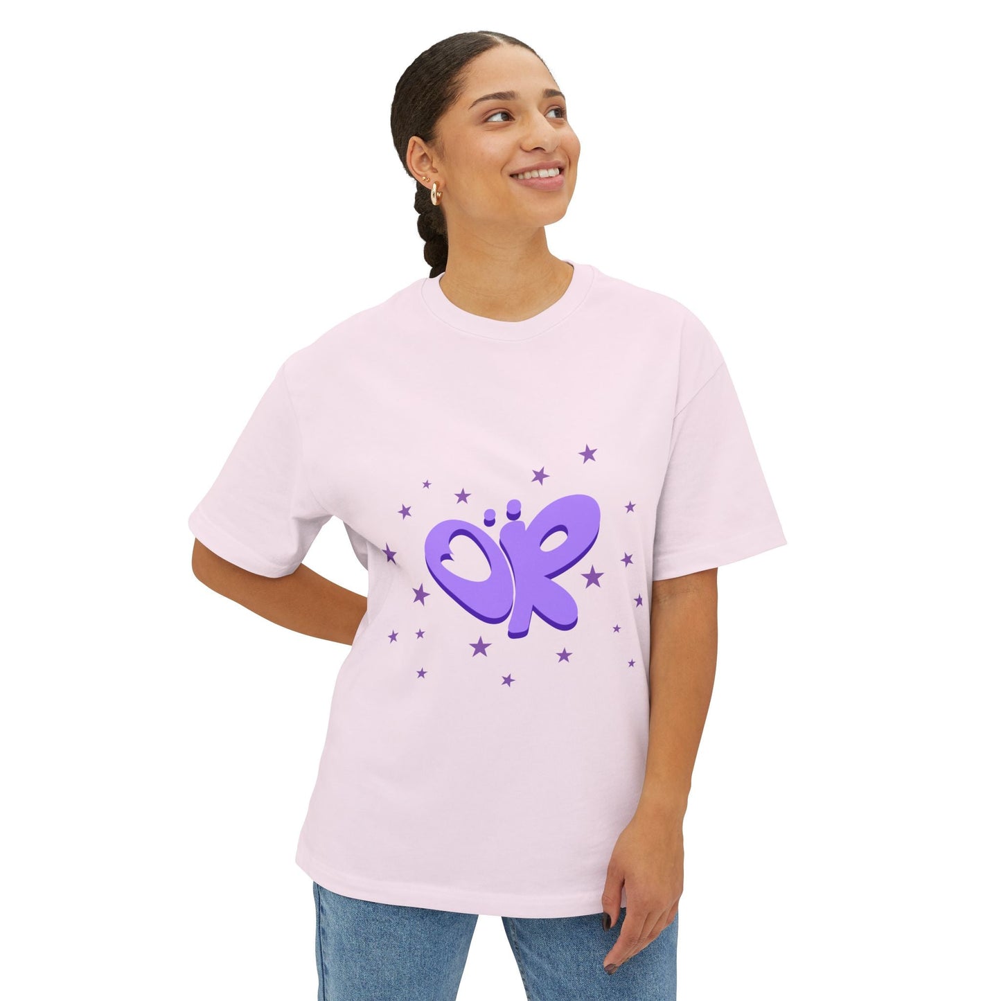 OR Graffiti Starburst-Oversized Tee Printify