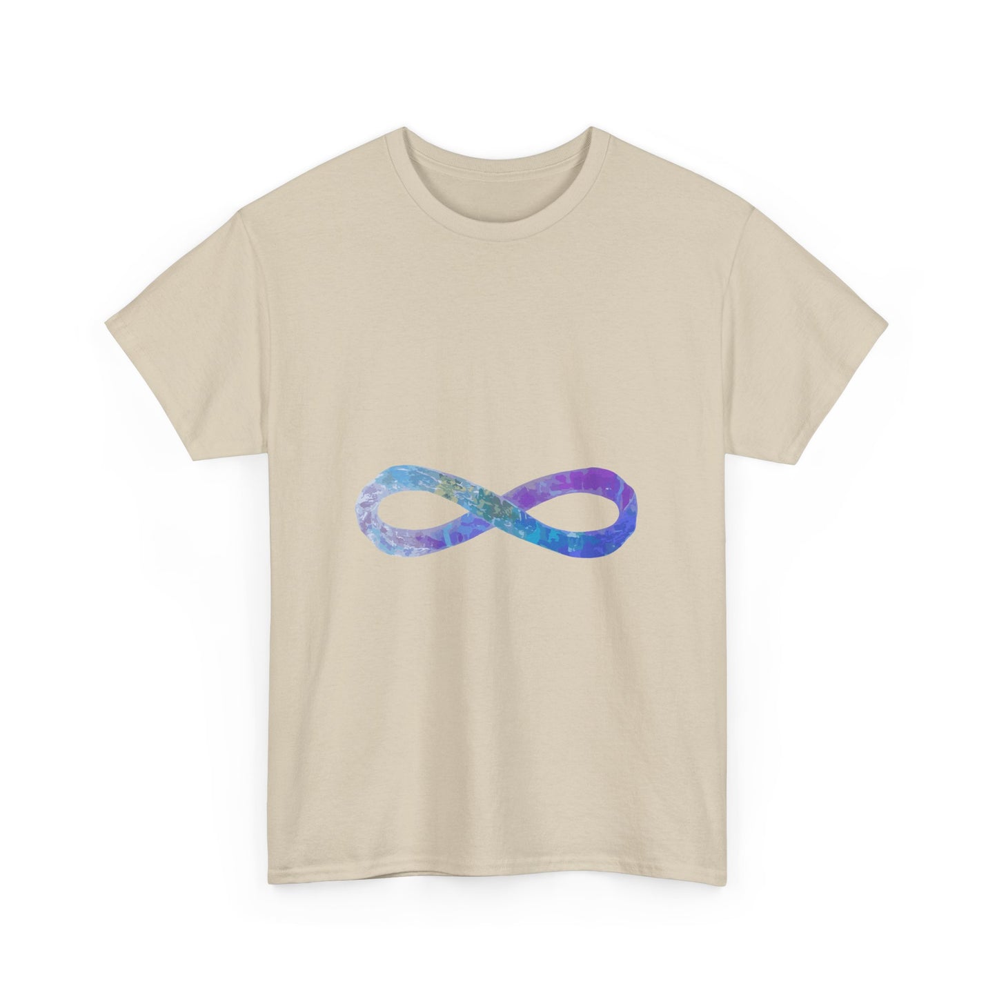 Cosmic Infinity Loop Unisex Cotton Tee Printify