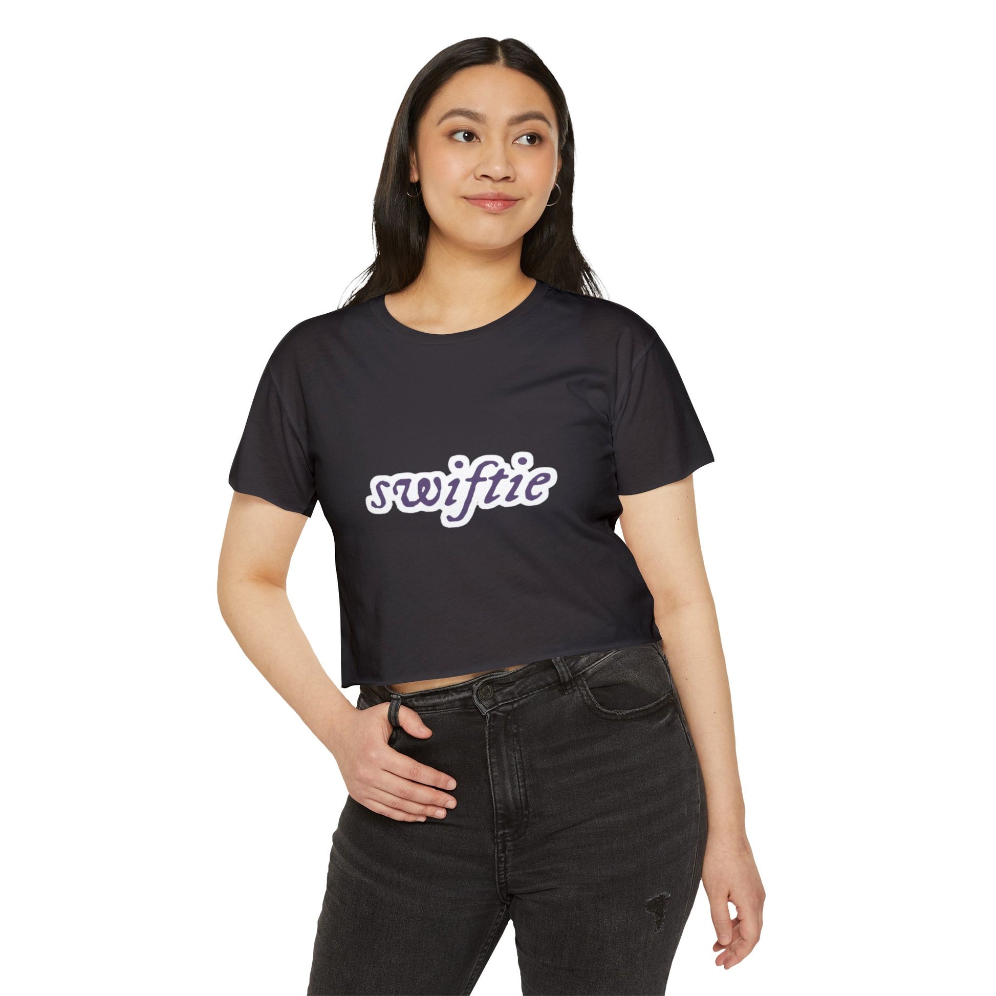 Swifted Aesthetic Women's Festival Crop Top - snazzymerch