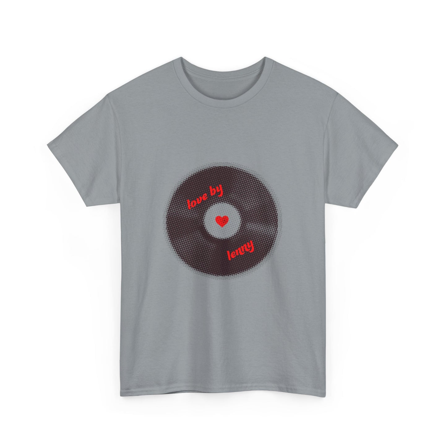 Vinyl Love Spin Unisex Heavy cotton tee Printify