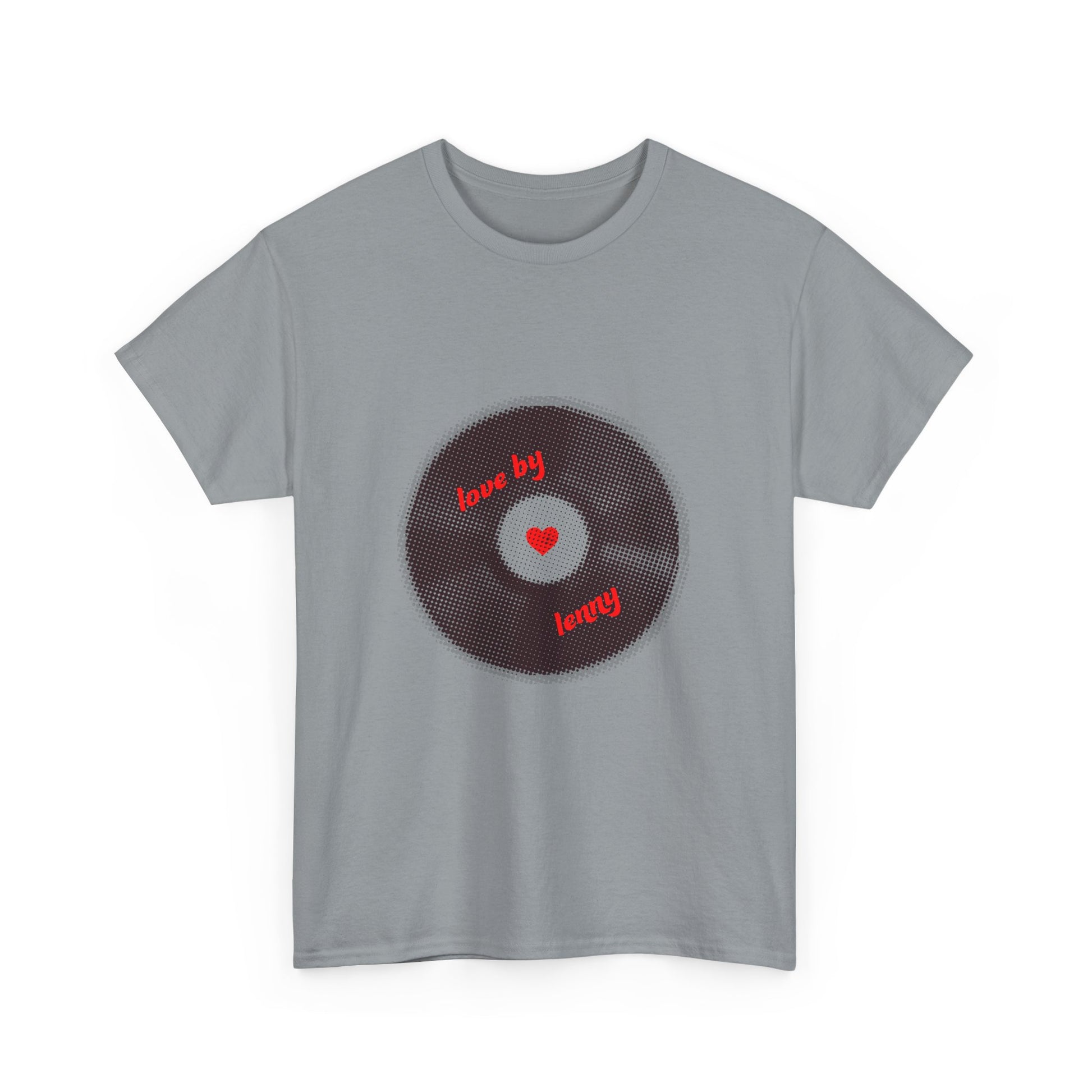Vinyl Love Spin Unisex Heavy cotton tee Printify