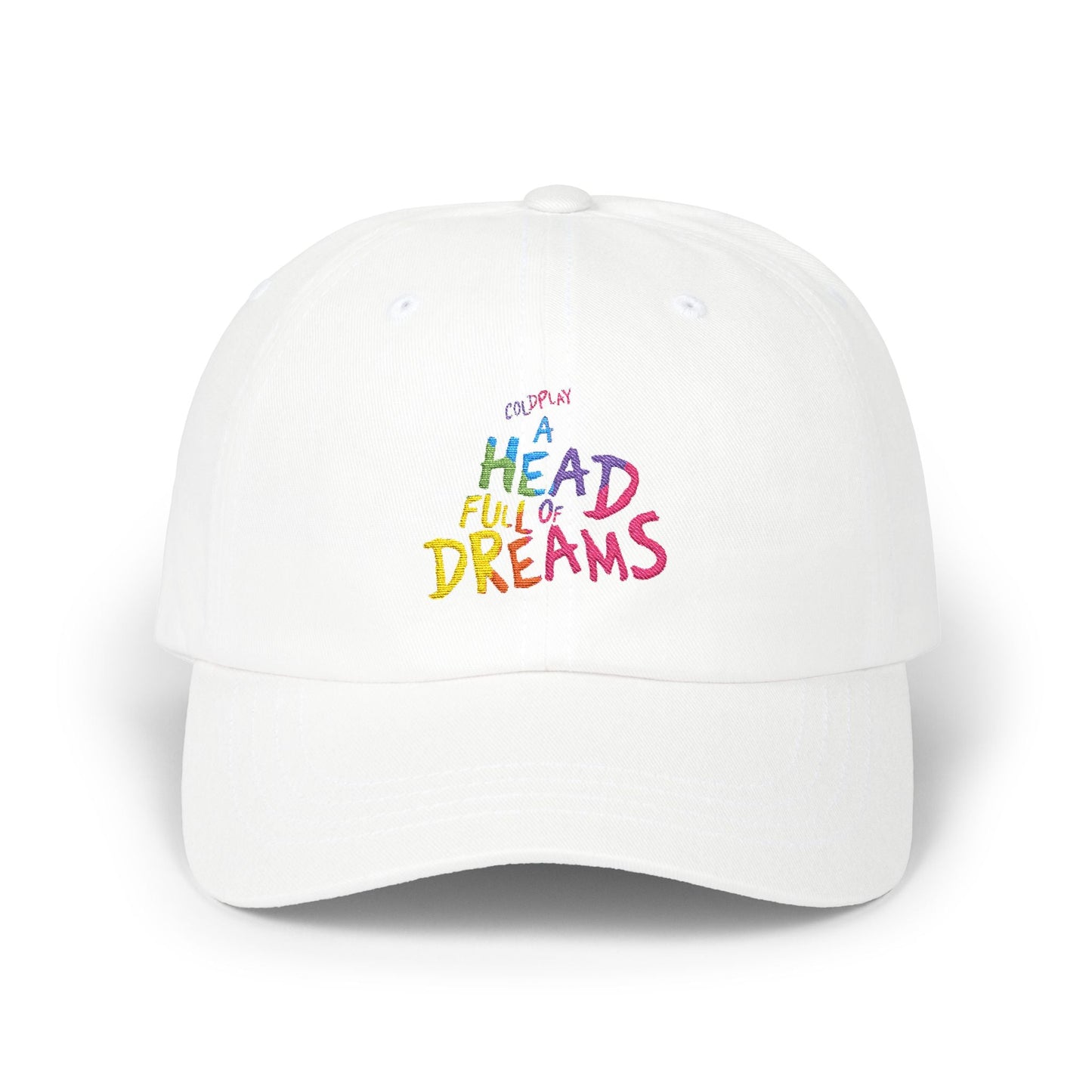 Classic Dad Cap — Coldplay’s Iconic A Head Full of Dreams Printify