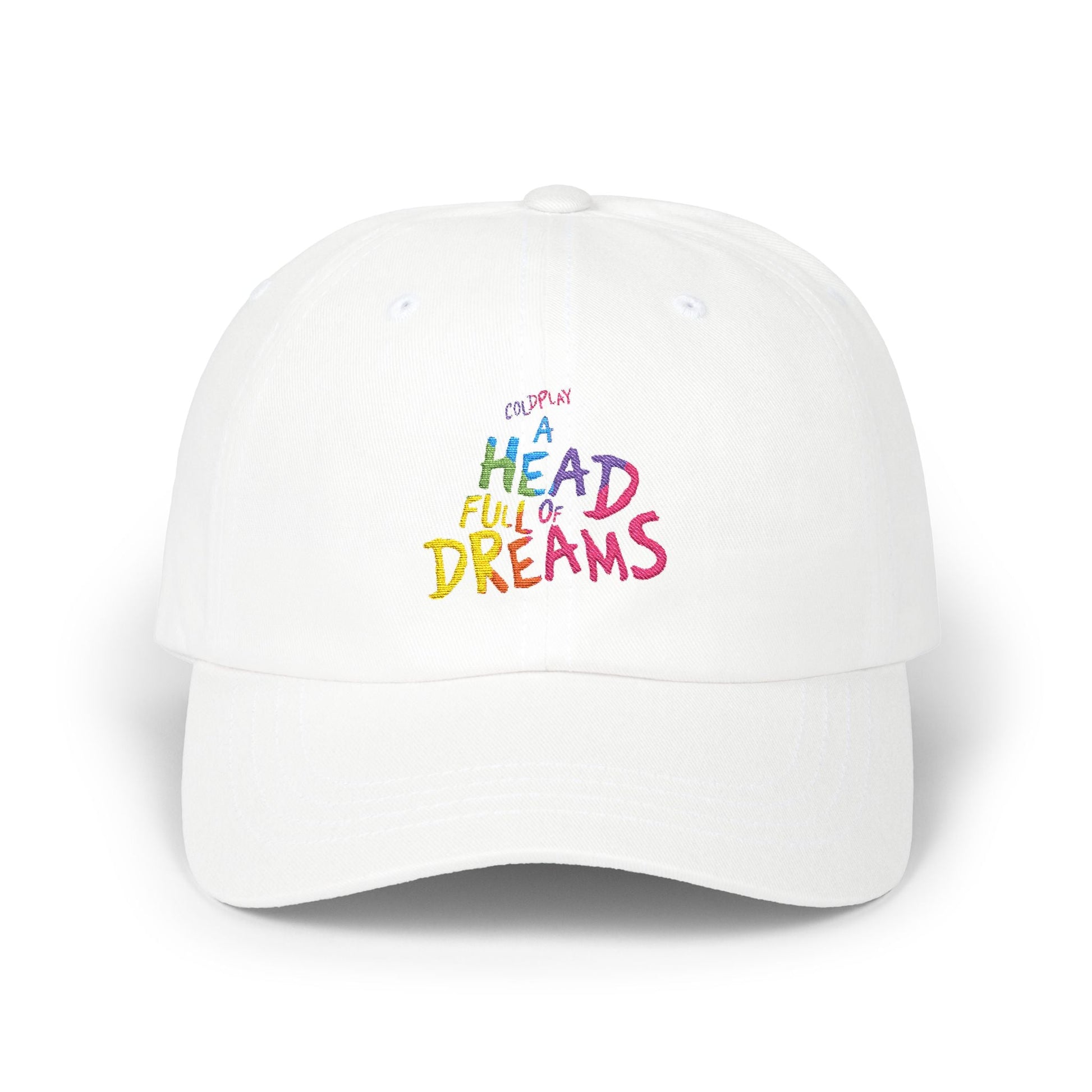 Classic Dad Cap — Coldplay’s Iconic A Head Full of Dreams Printify