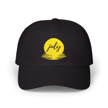 July Sun Graphic Classic Dad Cap - snazzymerch