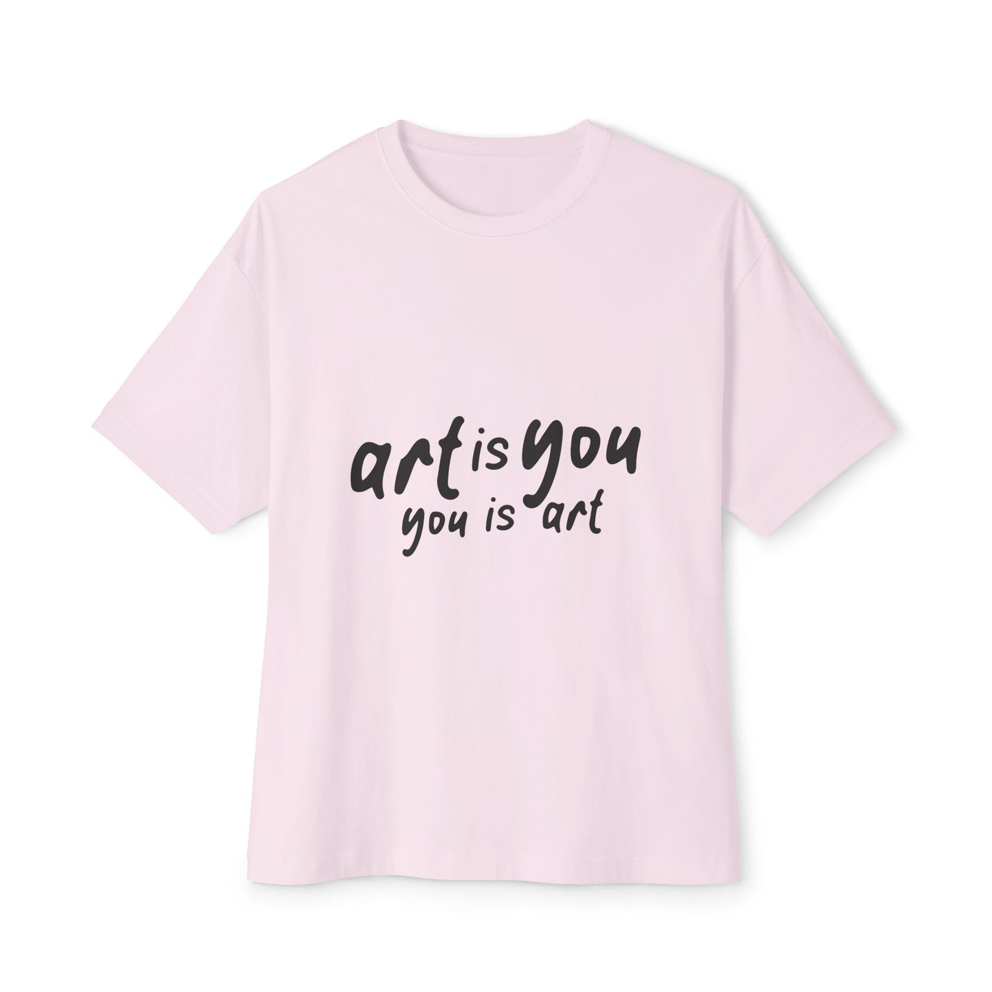 Red Scribble Heart Unisex Oversized Boxy Tee - snazzymerch