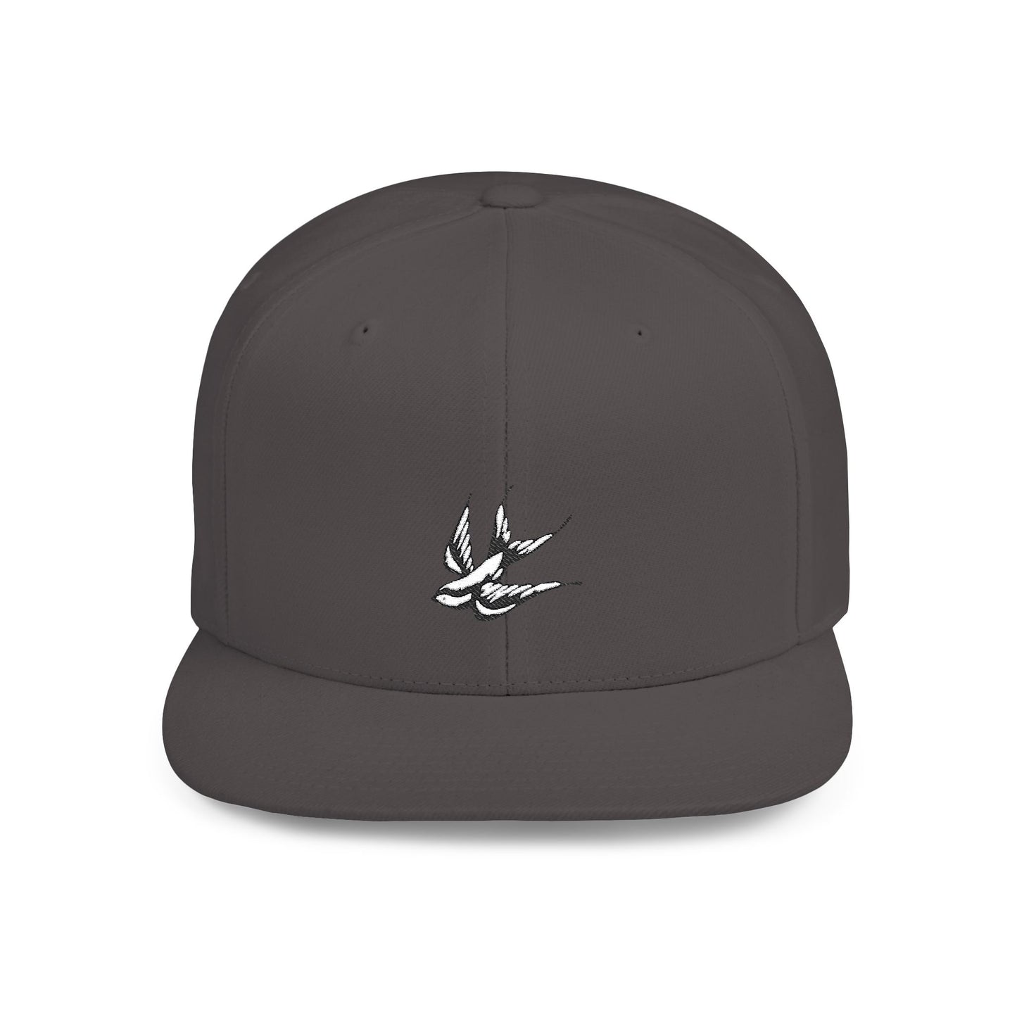 Flight Marked Flat Bill Snapback Cap Printify