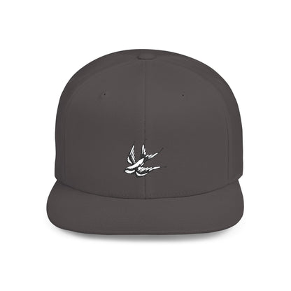 Flight Marked Flat Bill Snapback Cap Printify
