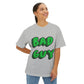 Billie Eilish Inspired Oversized T-Shirt – Bold 3D Bad Mood Edition Printify