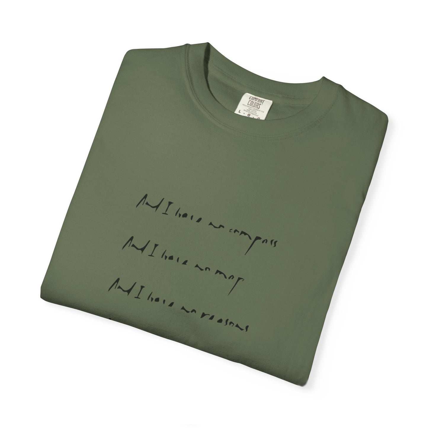 Minimalist Music Unisex Garment-Dyed T-shirt - snazzymerch