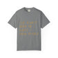 Know Myself Lyric Script Dyed Tshirt Printify