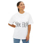 Billie Eilish Inspired Oversized T-Shirt – Twisted Ink Font Edition Printify