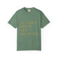 Know Myself Lyric Script Dyed Tshirt Printify