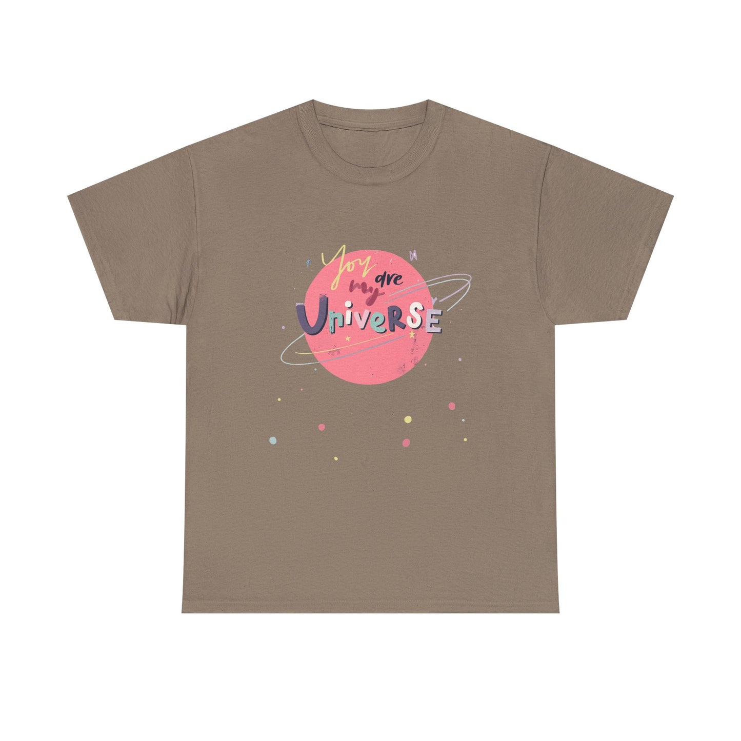 Pastel Planet & Universe Unisex Cotton Tee Printify