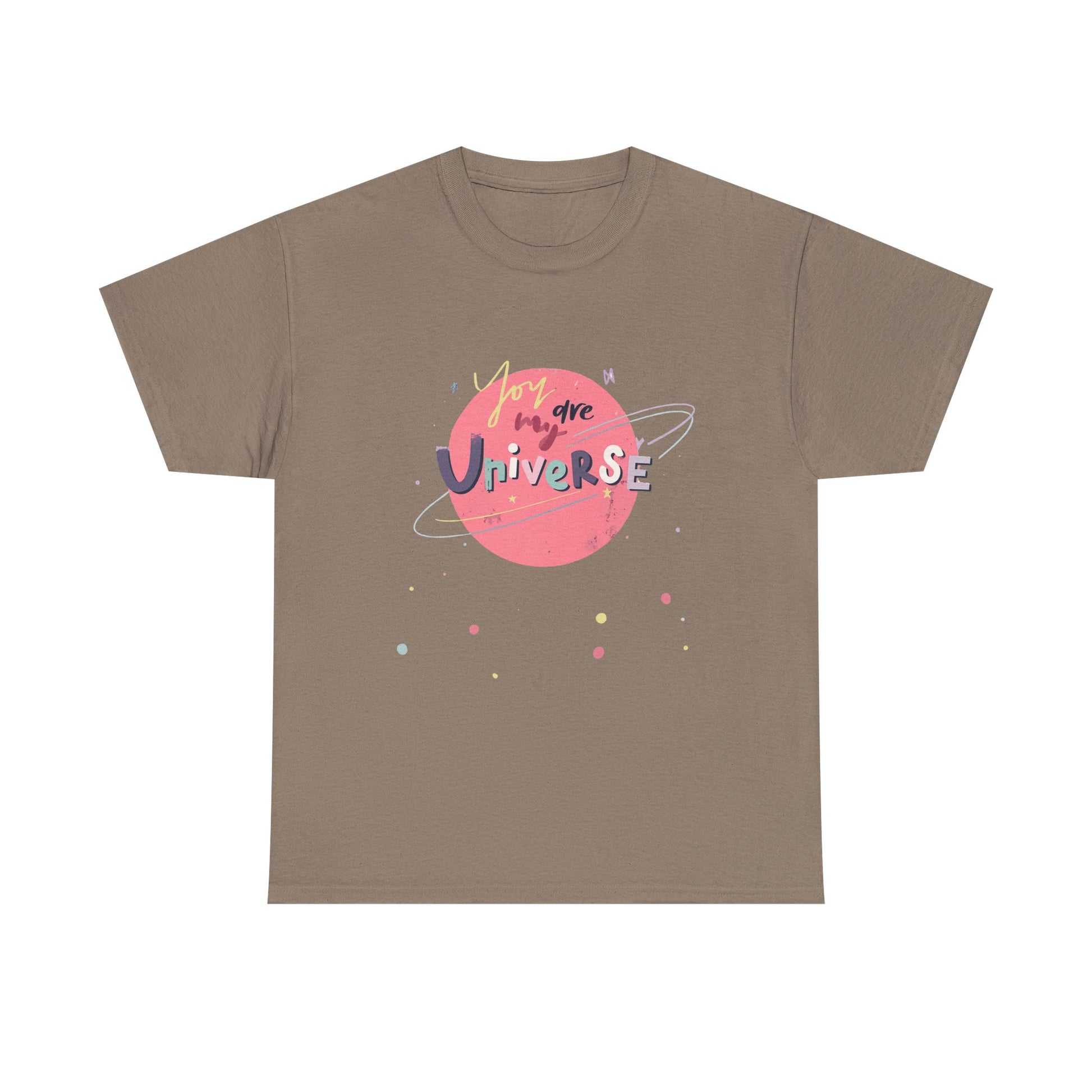 Pastel Planet & Universe Unisex Cotton Tee Printify