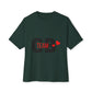 Heart Team Unisex oversized Boxy Tee - snazzymerch