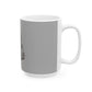 Outline Face Design Ceramic Mug, (11oz, 15oz) - snazzymerch