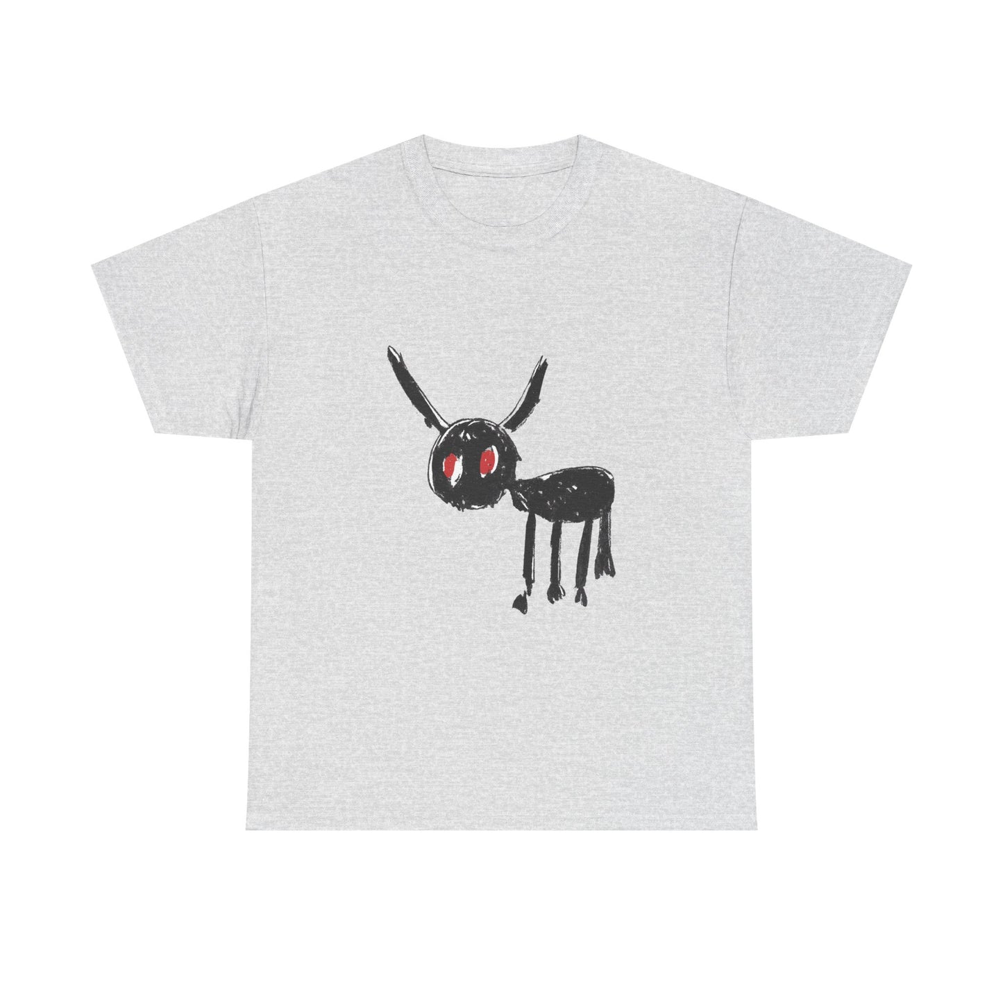 Demon Sketch Heavy Cotton Tee Printify