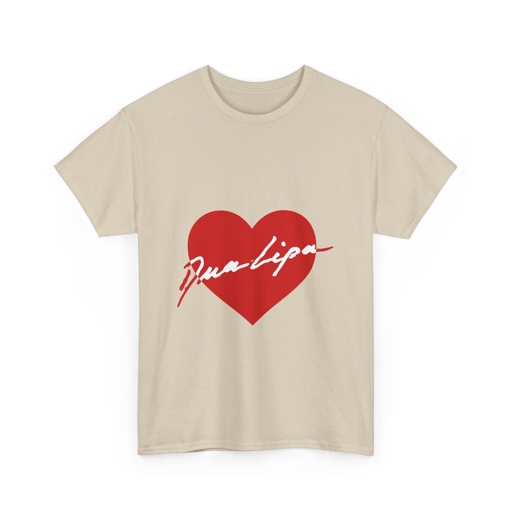 Heartbeat Love Unisex Heavy Cotton Tee - snazzymerch