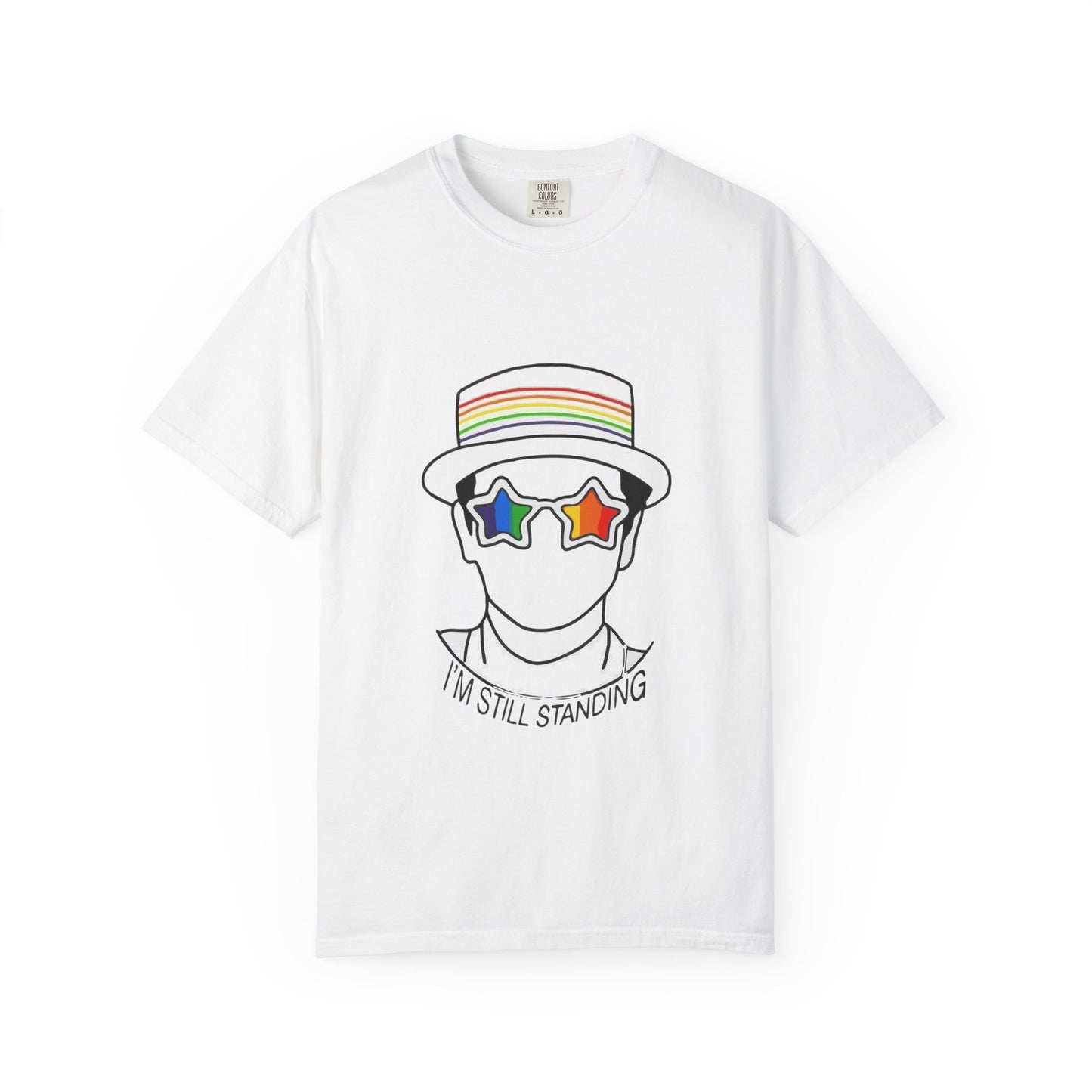 I’m Still Standing Unisex Garment-Dyed T-shirt - snazzymerch