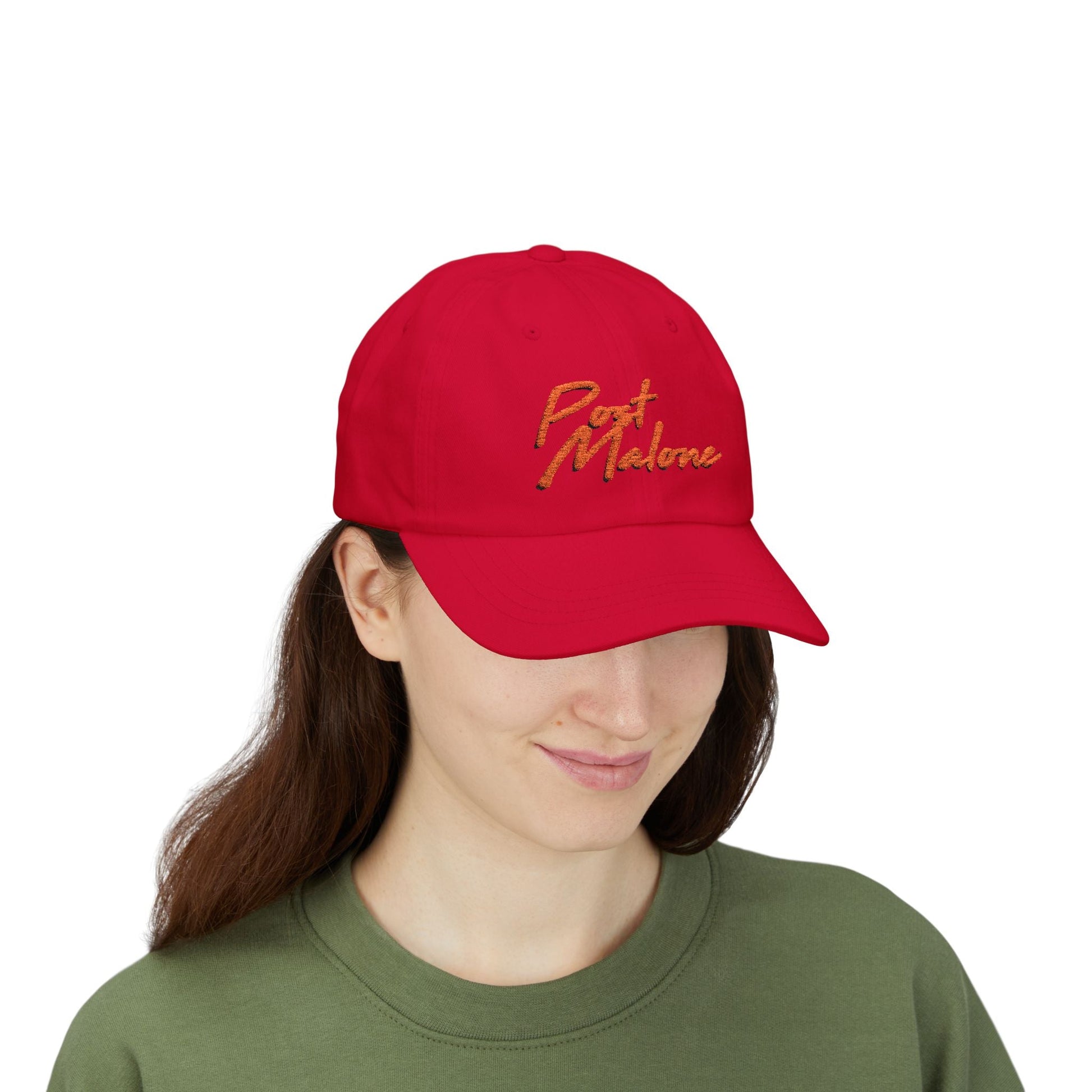 Classic Dad Cap – Post Malone Name Design Printify