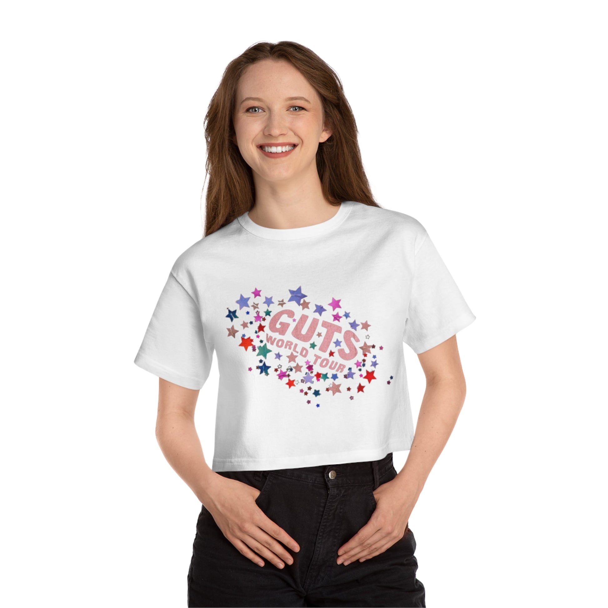 Olivia Rodrigo Women's Cropped t-shirt - Guts World Tour Printify