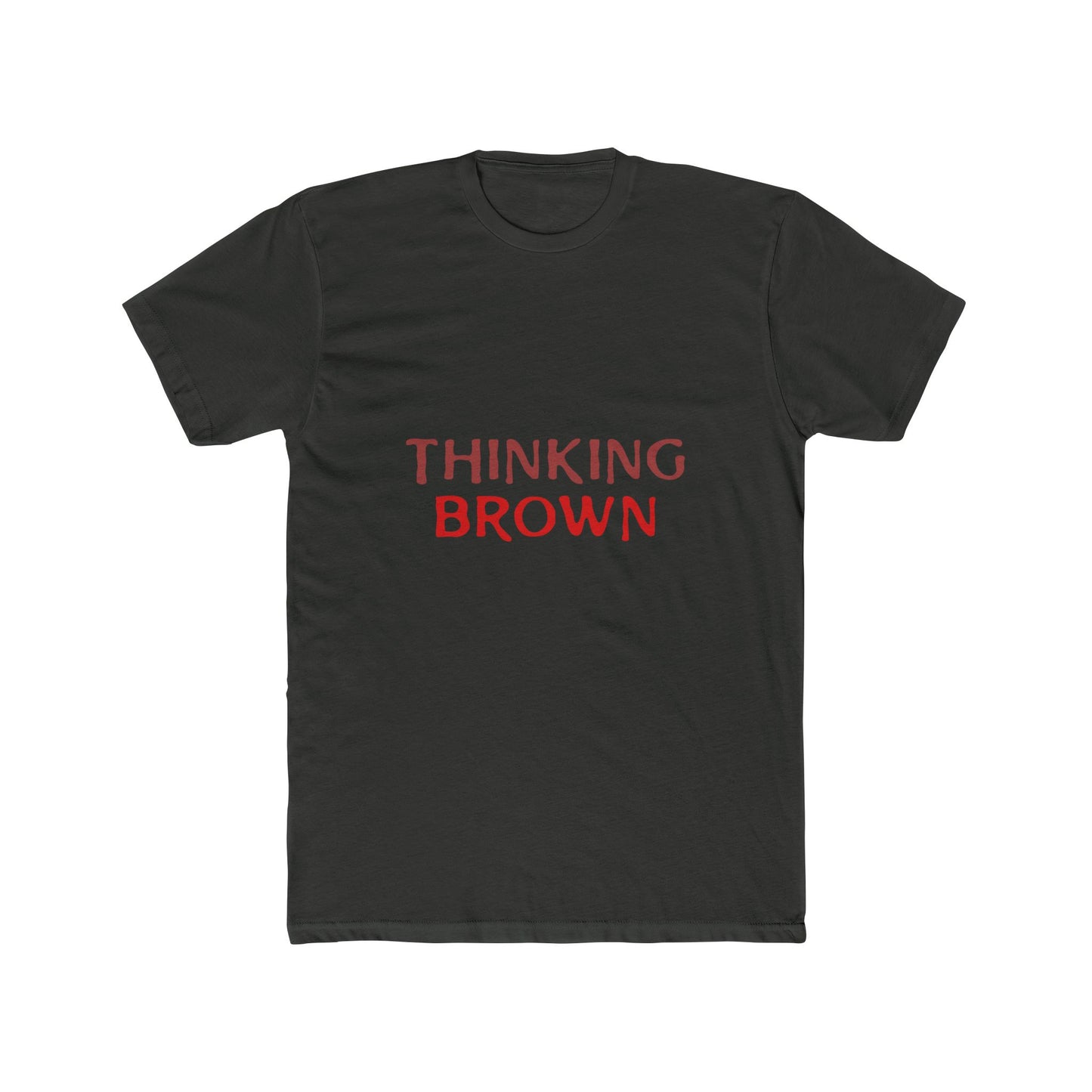 Thinking Bold Text Unisex Cotton Tee - snazzymerch