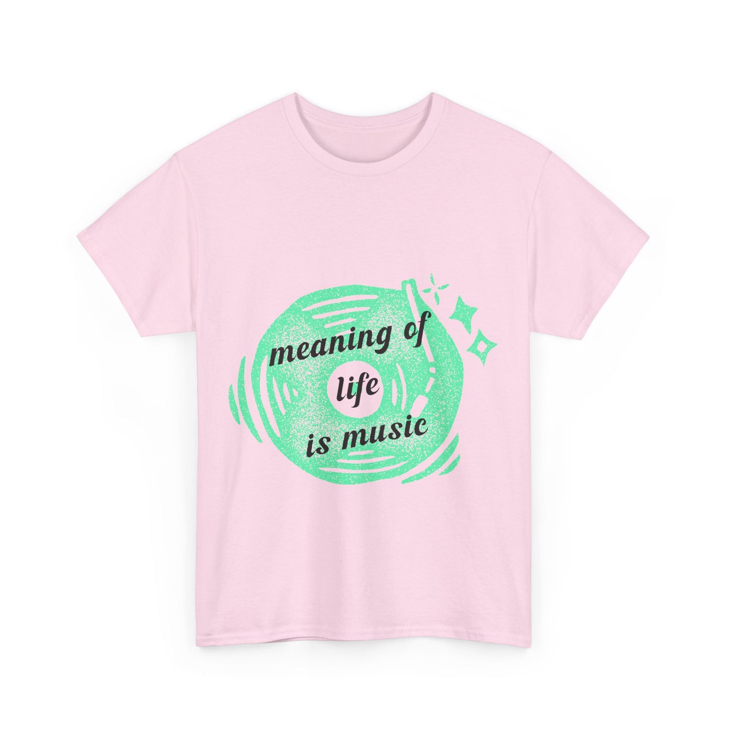 Vinyl Dreams Speak Unisex Heavy cotton tee Printify