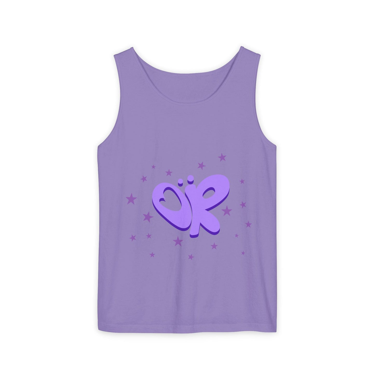 OR Graffiti Starburst-Dyed Tank Top Printify