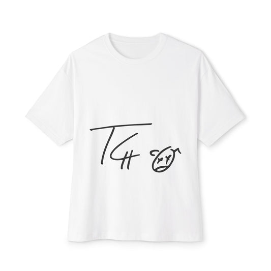 Lunar Echo Unisex Oversized Boxy Tee - snazzymerch