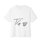 Lunar Echo Unisex Oversized Boxy Tee - snazzymerch