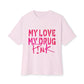 Love & Energy Unisex Oversized Boxy Tee - snazzymerch