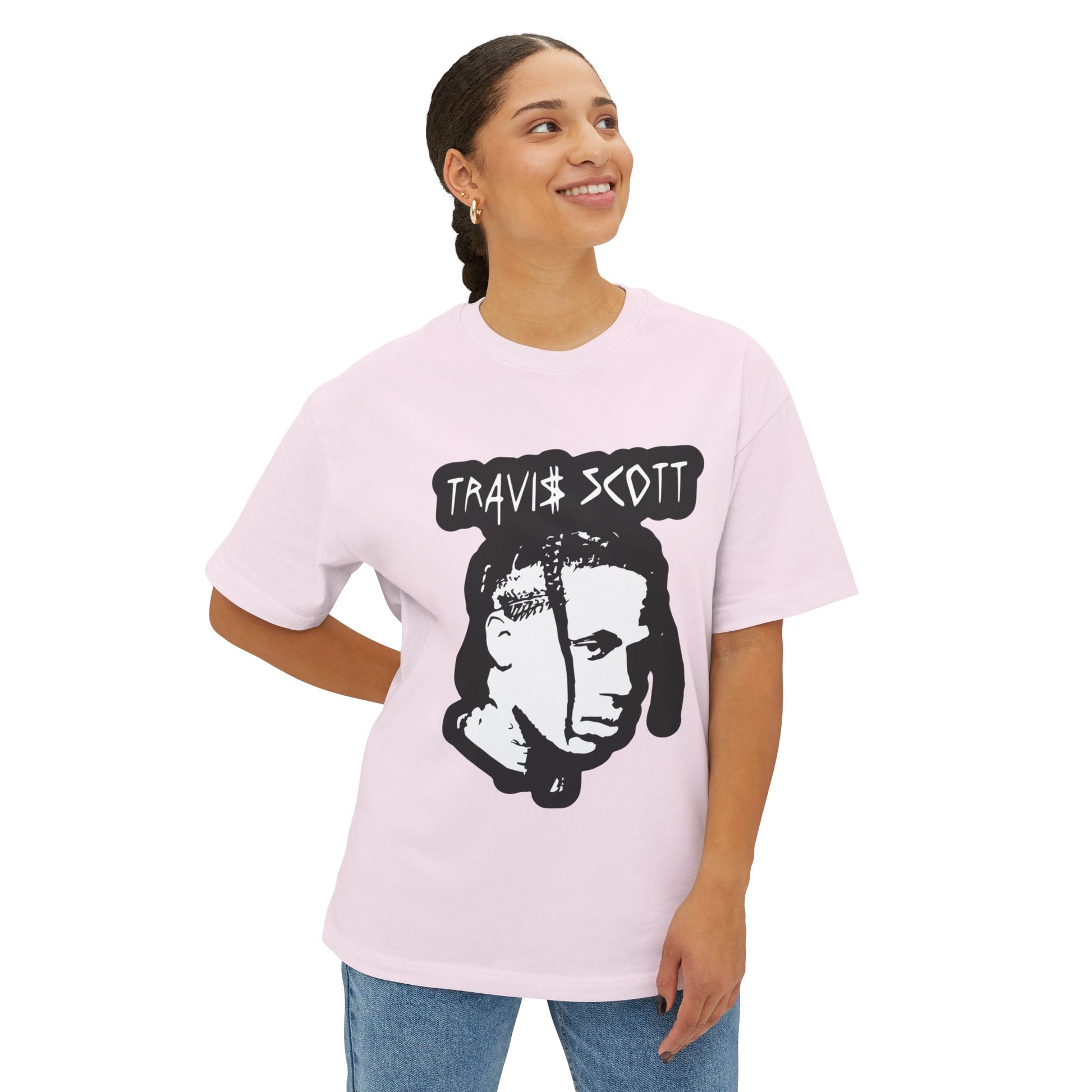 Neon Mirage Unisex Oversized Boxy Tee - snazzymerch
