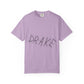 Dra-ke Graffiti Script Dyed Tshirt Printify