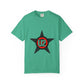 Retro Star Emblem Unisex Garment-Dyed T-shirt - snazzymerch