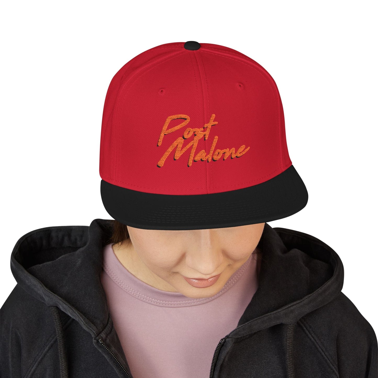 Snapback (Embroidery) – Post Malone Name Design Printify