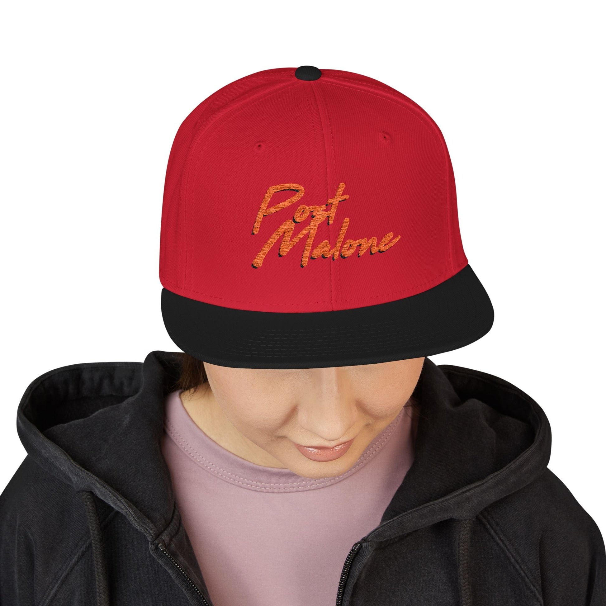 Snapback (Embroidery) – Post Malone Name Design Printify
