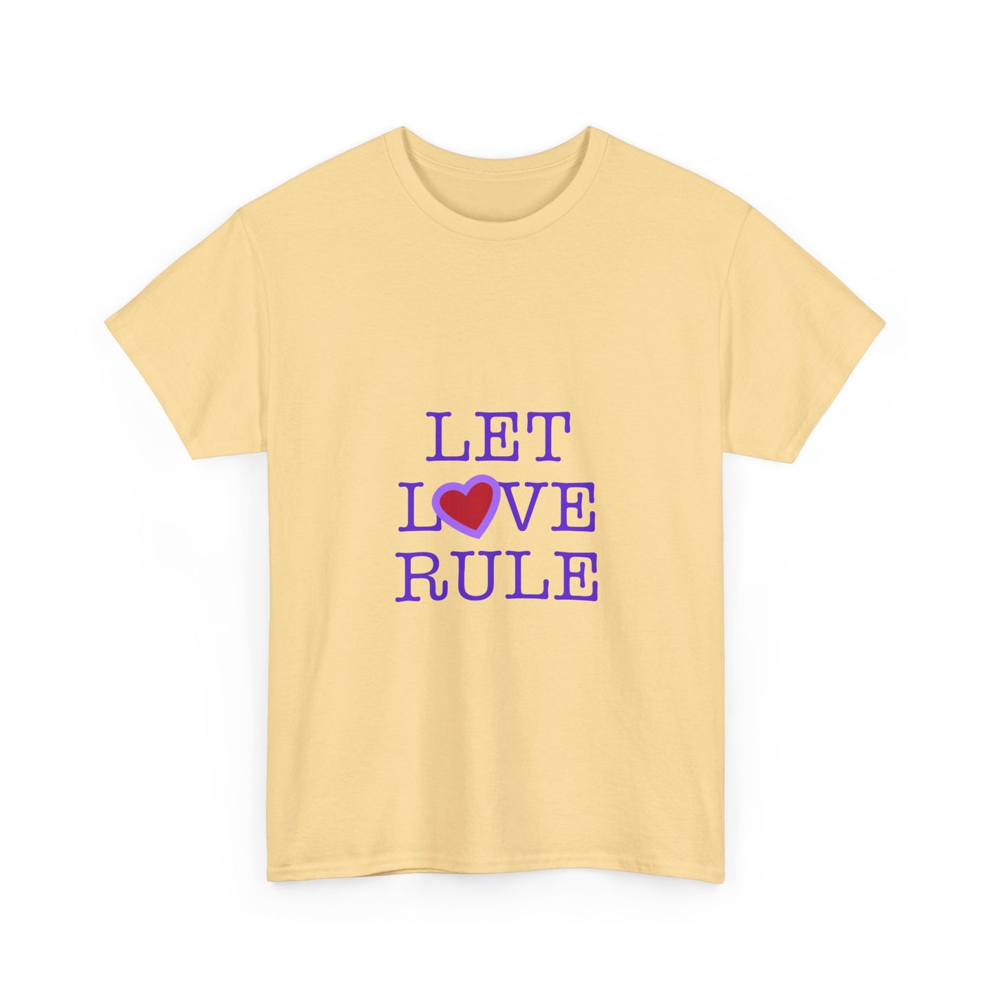 Let Love Rule (Remix) Unisex Heavy cotton tee Printify