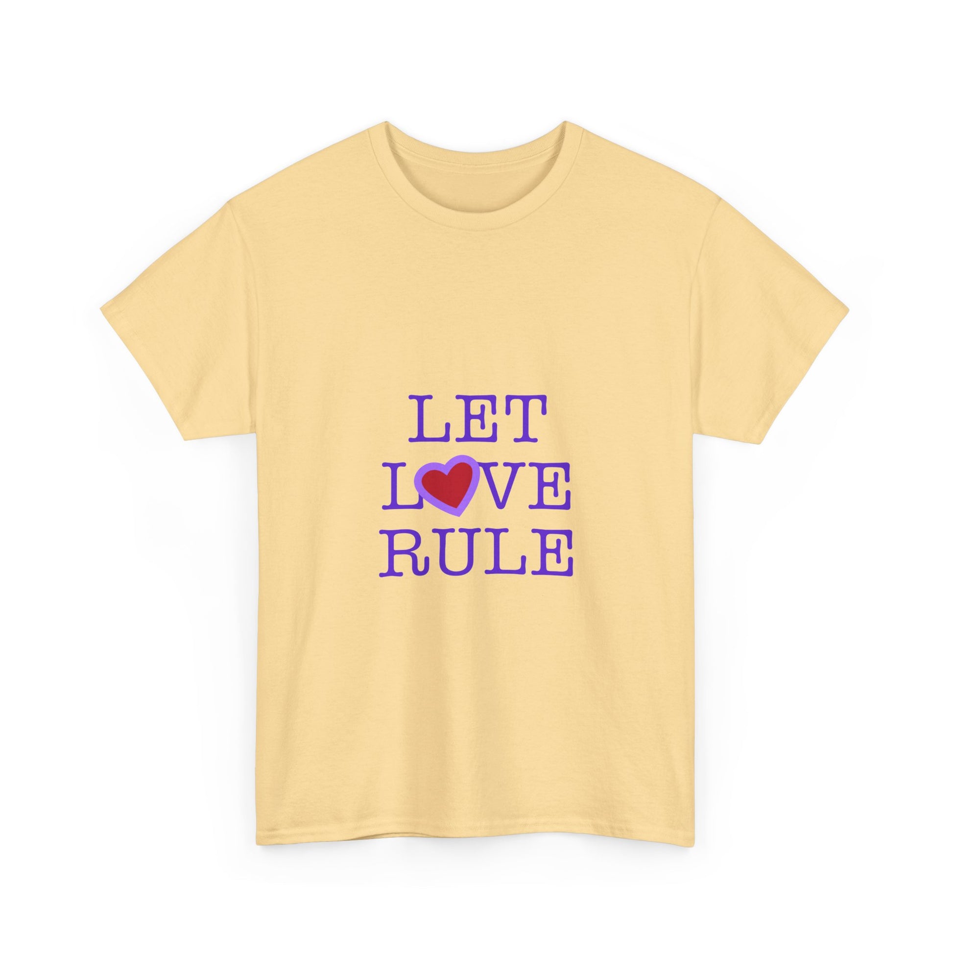 Let Love Rule (Remix) Unisex Heavy cotton tee Printify