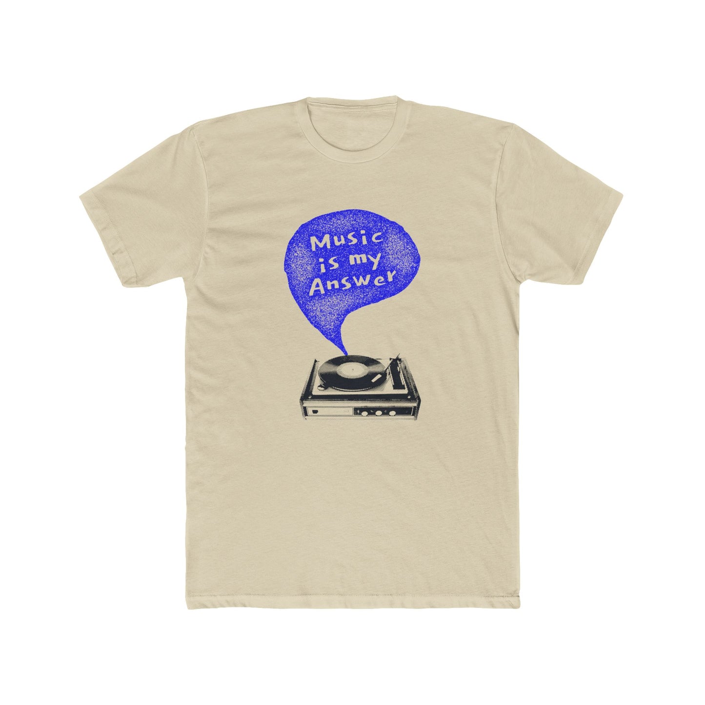 Music Is My Answer Unisex Cotton Tee - snazzymerch