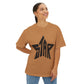 Electric Heartbeat Unisex Oversized Boxy Tee - snazzymerch