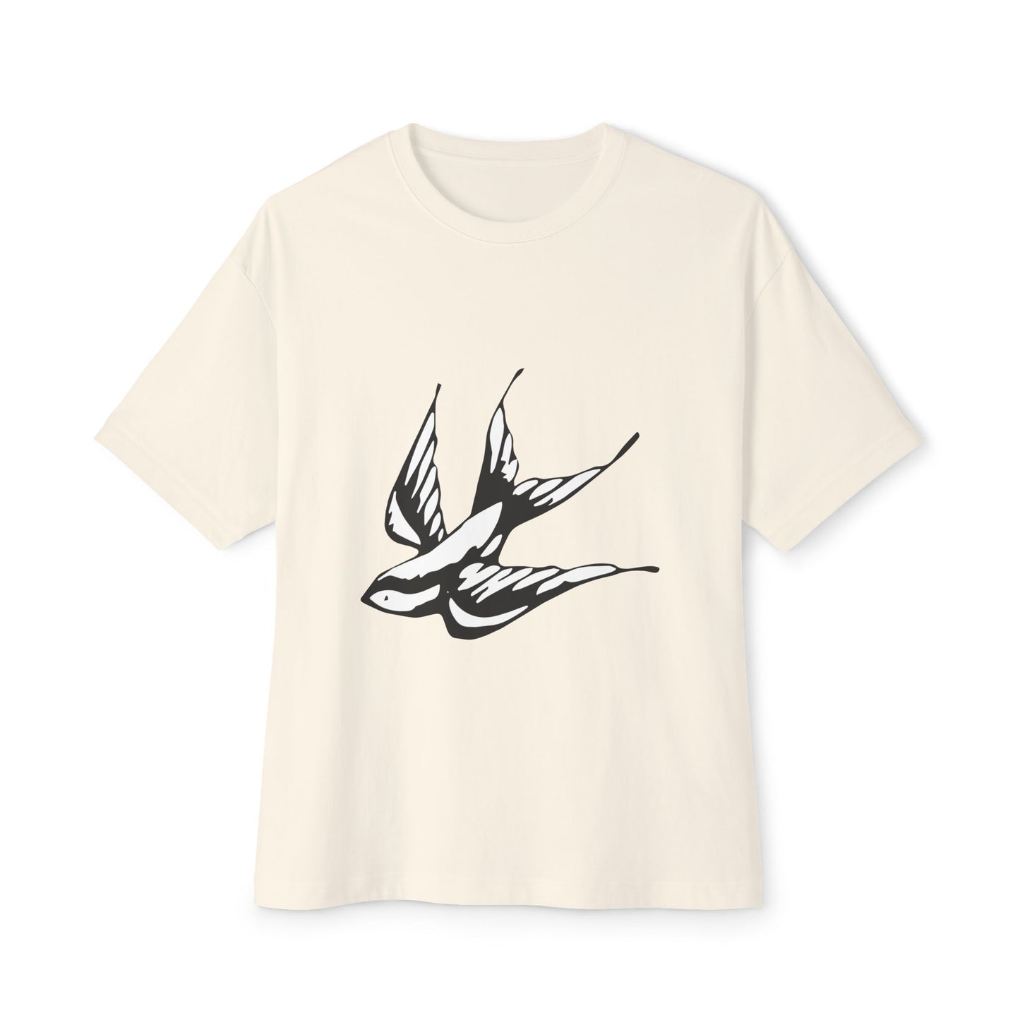 Flight Marked Unisex Oversized Boxy Tee Printify