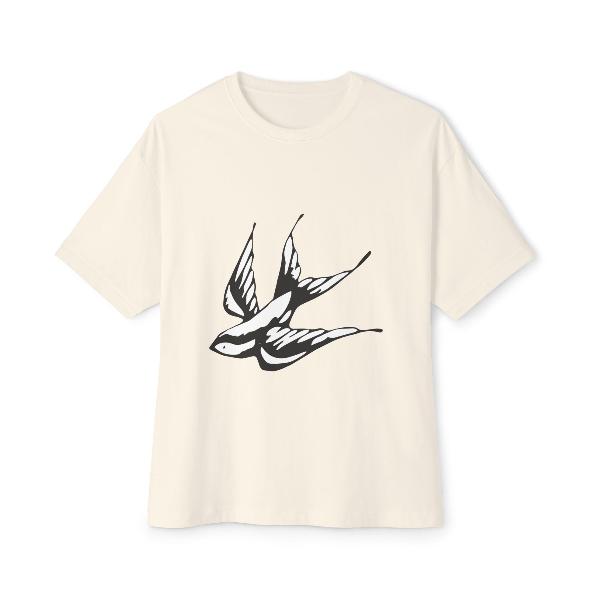Flight Marked Unisex Oversized Boxy Tee Printify