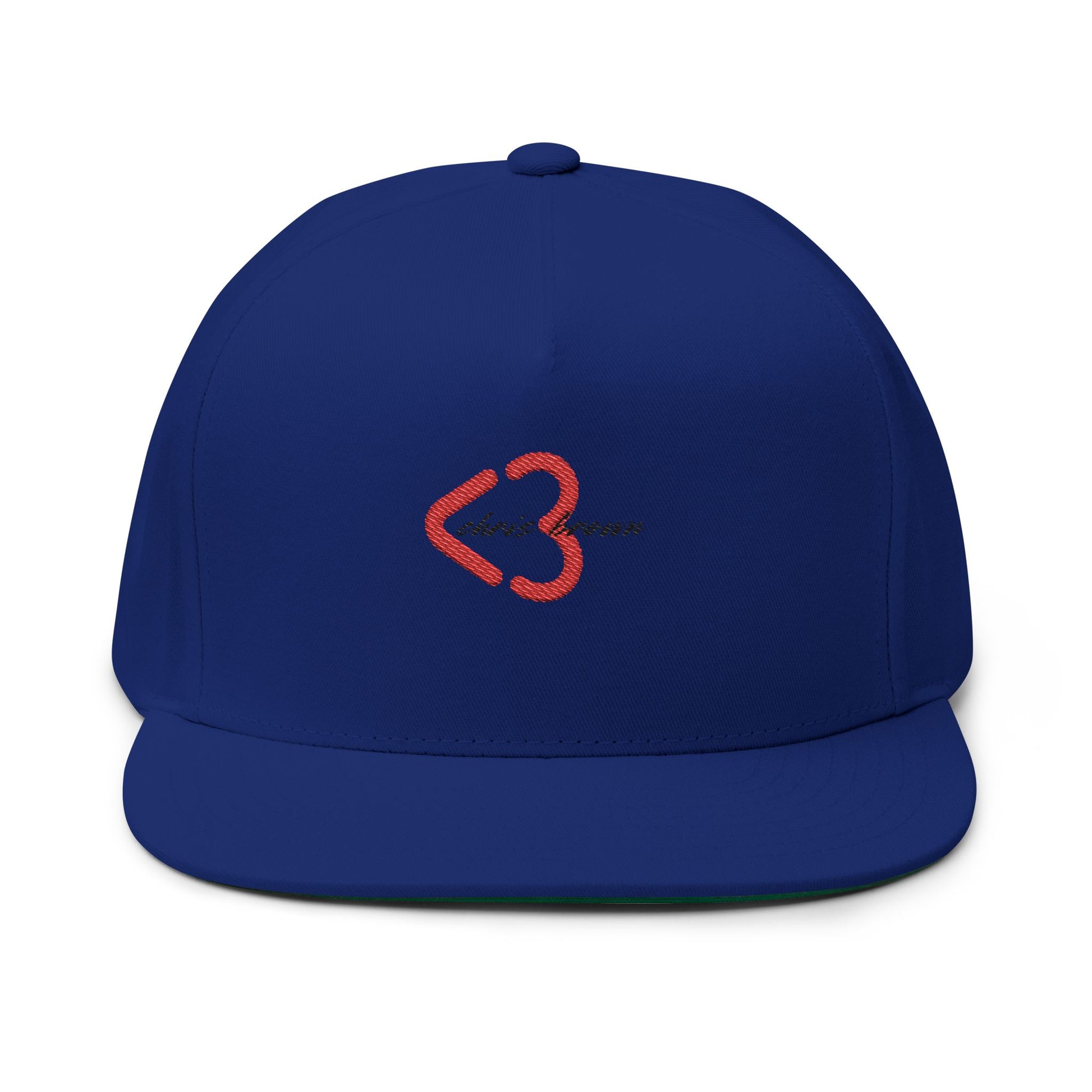 Minimal Heart Icon Fill Bill cap - snazzymerch